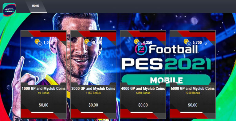 eFootball PES 2021 Mobile Hack Mod GP and Myclub Coins – Your best game mod
