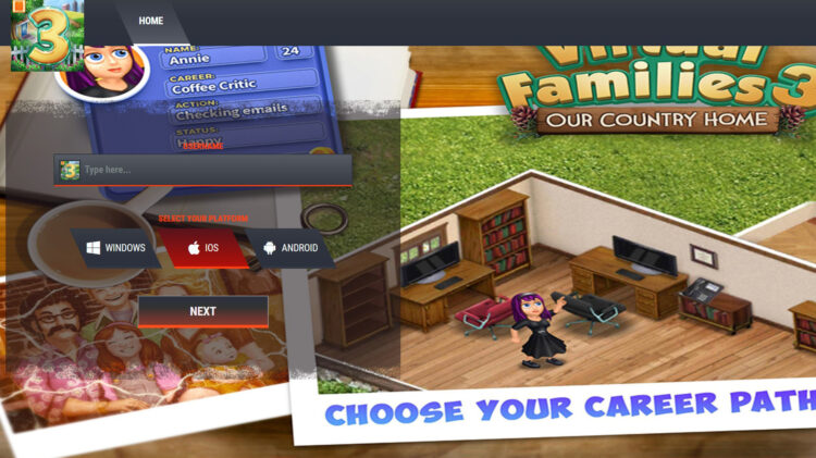 Virtual Families 3 Cheats unlimited Coins mod