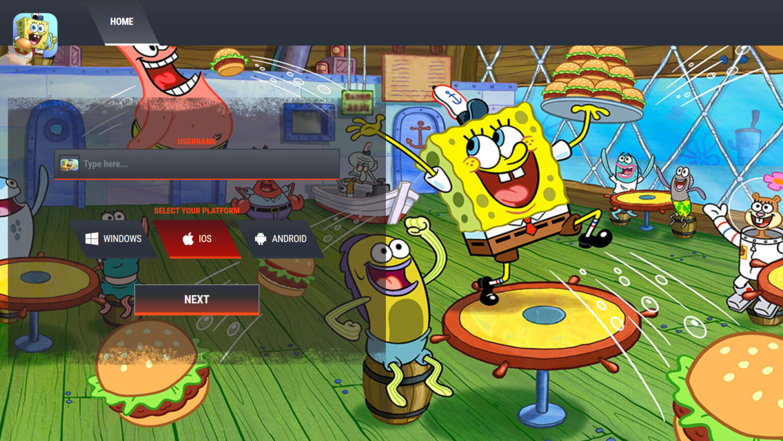 spongebob krusty cook-off gameplay