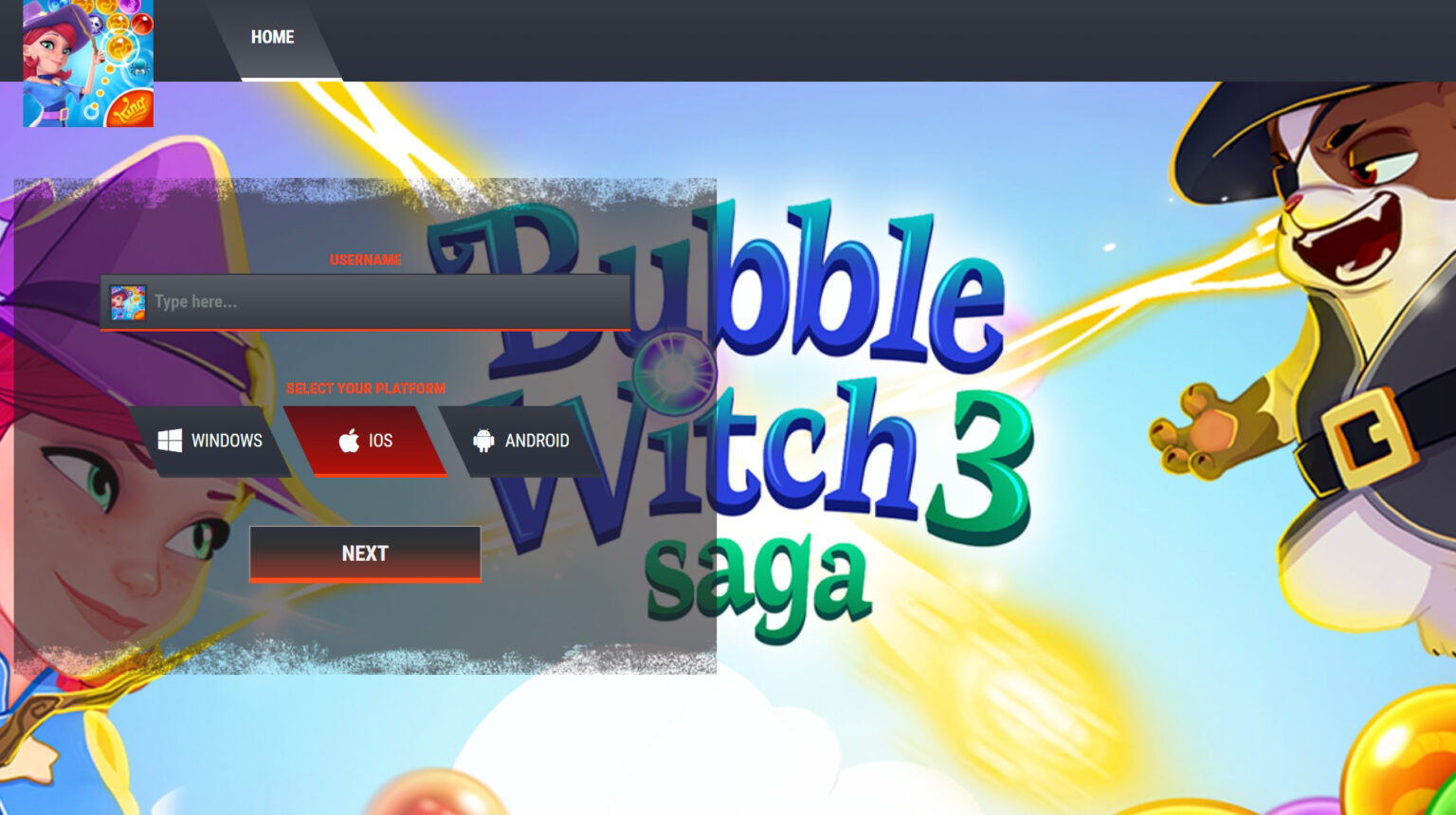 instal the last version for ios Bubble Witch 3 Saga