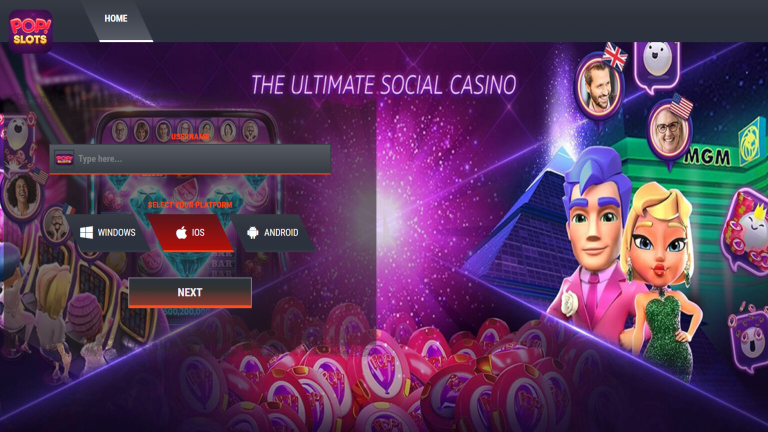 pop slots free chips mobile 2019